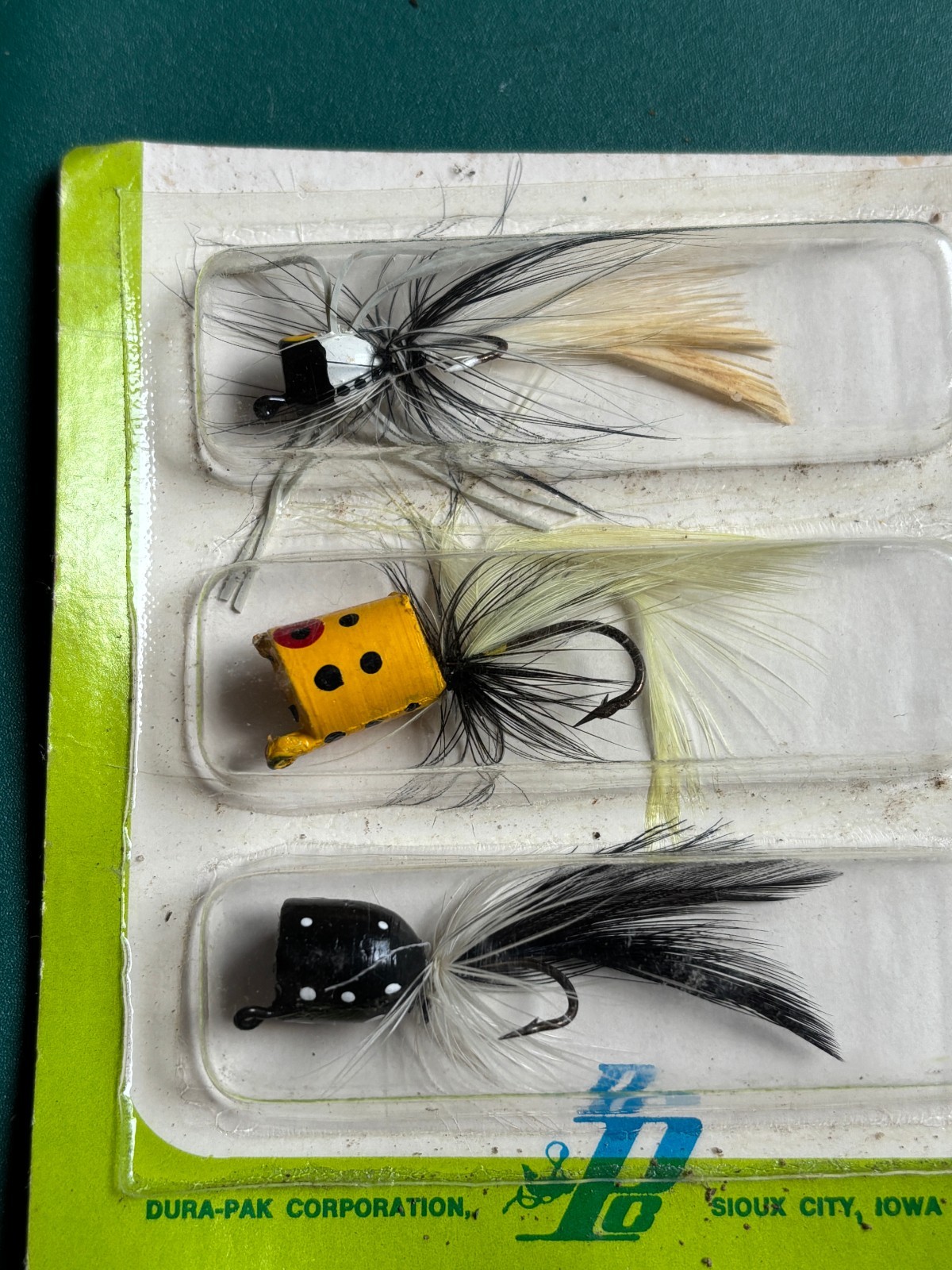Lot of Vintage Dura-Pak Flies Poppers Fishing Lures - Image 3