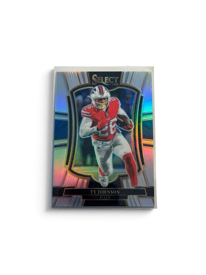 Panini Select 2025 Ty Johnson Silver Prizm Buffalo Bills - Bild 1 von 1
