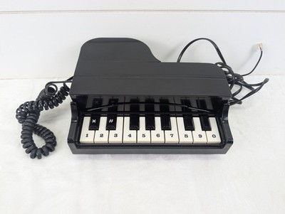 Vintage Columbia Baby Grand Piano Telephone Model PN-10 Retro 80s Phone