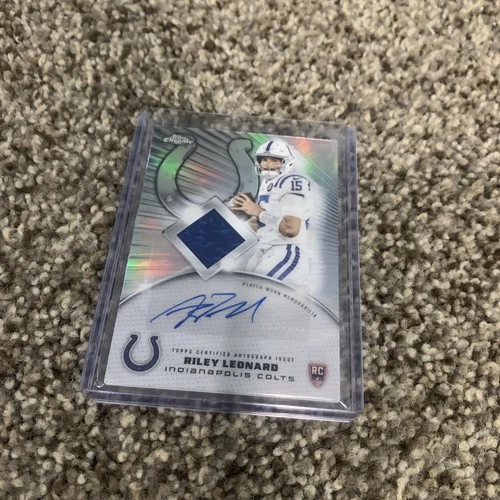 2025 Topps Chrome Riley Leonard Rookie Patch Autographs (RAW)