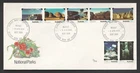 Australia 1979 National Parks FDC. Mascot First Day Cover. SG 708-714