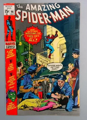 Amazing Spider-Man #96 FN- 🔥 Iconic Drug Issue Marvel Comics 1971 JR1