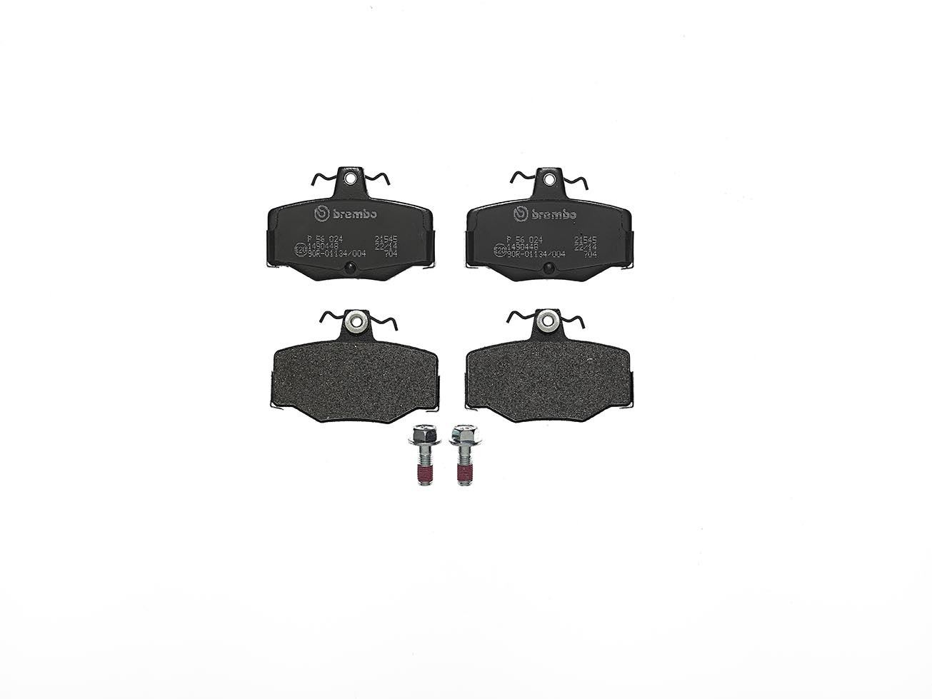Für BREMBO P 56 024 Brake Pad Set, disc brake P 56 024 Brake pads set rear , fi - Bild 4