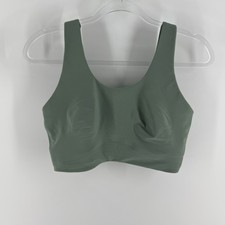 All in Motion Everyday Soft Medium Support Longline Sport Bra Womens XL Green