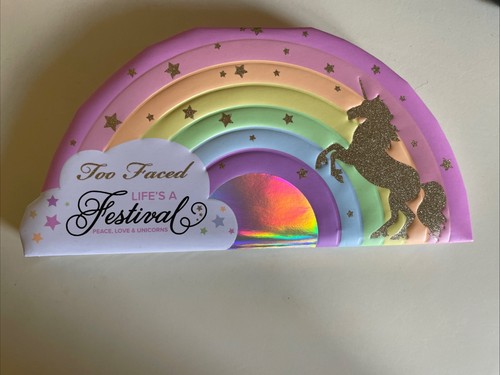 NEW IN BOX Limited Edition Too Faced "Life's A Festival" Eyeshadow Palette - Picture 6 of 14