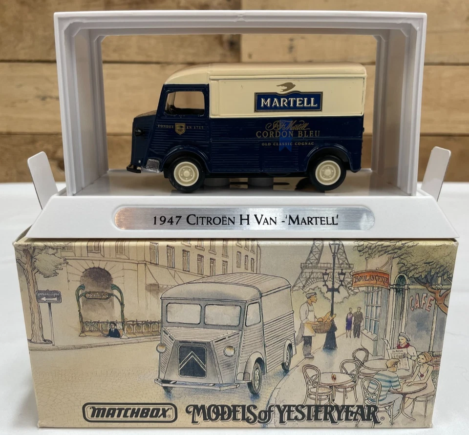 MATCHBOX A TASTE OF FRANCE MODELS OF YESTERYEAR CITROEN TYPE H COMPLETE SET OF 6 - Image 3 of 4