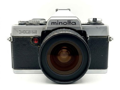 Minolta XG2 + Kiron 28-70mm f/3.5-4.5 Kit Set Analog SLR 35mm Kamera Objektiv