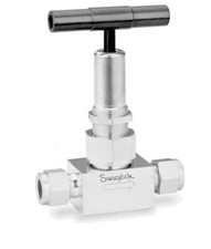 NEW Sealed Swagelok Stainless SS-6BK 3/8" Bellows Valve SC-11 Cleaned PCTFE Tip