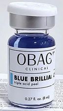 Obagi Clinical Blue Brilliance Triple Acid Peel 0.27 Fl Oz Vial No Box SALE SALE