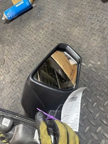 Passenger Side View Mirror Black Textured Cap Fits 18-22 EQUINOX 840323