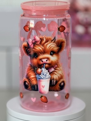 16 Oz Acrylic Cup Uv DTF Wrapped