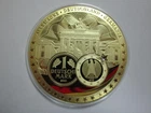 Bullion Medal - 20 Years of Euro Germany + Swarovski (70mm) Proof WY819