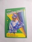 Ken Griffey Jr. 1990 Fleer Soaring Stars #6 Auto Autograph PSA DNA AUTHENTIC