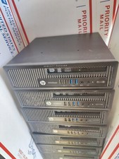 7x HP EliteDesk 800 G1 USDT PC Core i5-4670S 3.10GHz CPU 4GB RAM DVD * No HDD *