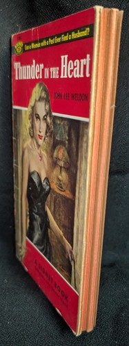 Thunder in the Heart by John Lee Weldon Signet Books 1st Print PB March.1955 - Picture 4 of 4