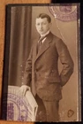 standing boy - young man / CDV Hagen i. W. ?