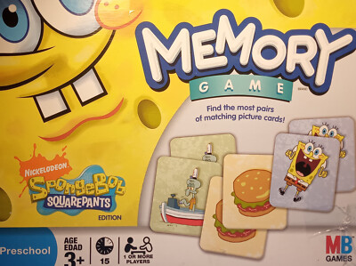 2008 Spongebob Squarepants  Memory Game Single Replacement Cards You Pick