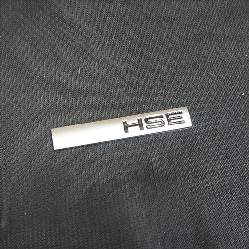 1PC Silver Matte HSE Metal Emblem Badge Sticker Decal Turbo Luxury SUV 3D Diesel - Picture 6 of 8