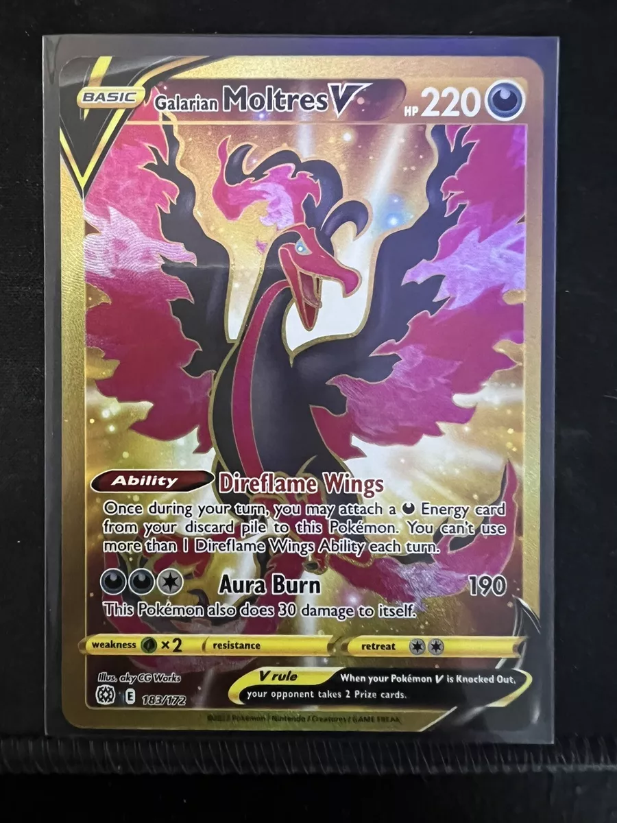 Galarian Moltres V CGC 9 Holo (0073) 183/172 - Pokemon Graded Cards »  Brilliant Stars - Graded Power