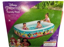 Bestway Disney Princess Inflatable Family Pool - Rectangle 6'7 x 57" x 19" NEW