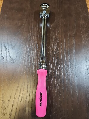 #ad *NEW* Snap On 3 8quot; FHLD80A HOT PINK Long Handle Ratchet FREE EXPEDITED $199.99