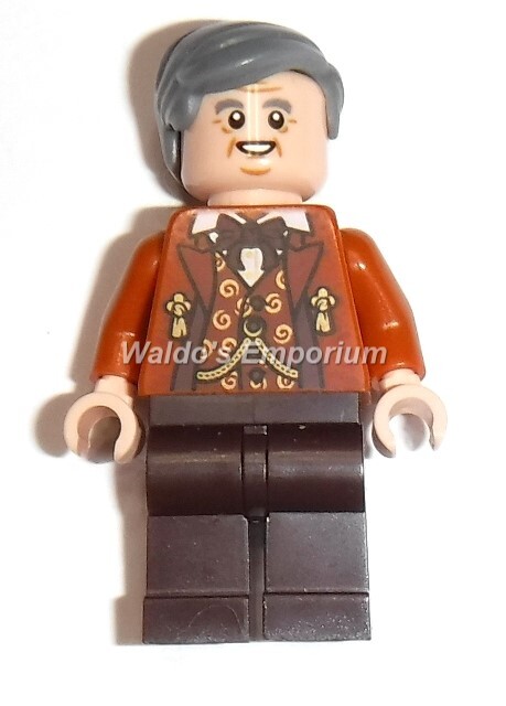 Lego Harry Potter MiniFigure, HORACE SLUGHORN with Reddish Brown