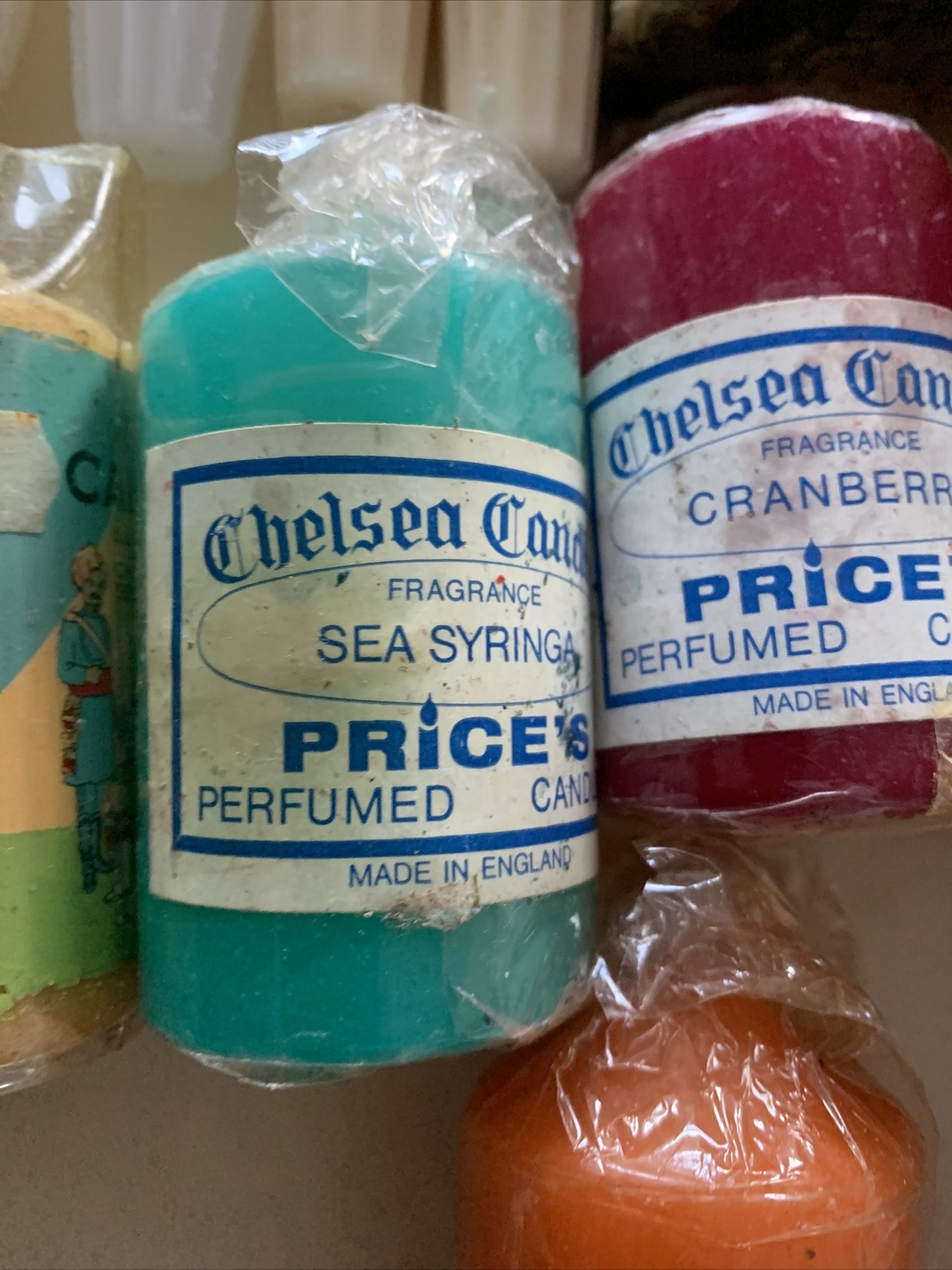 Job Lot Price's vintage Chelsea candles Mixed Job Lot..See Photos eBay