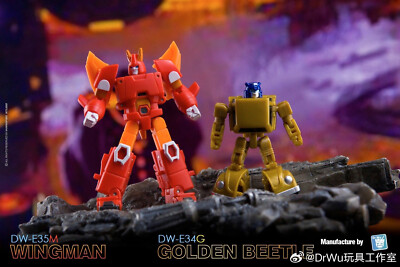 New Transformation toys Extrme Warfare Dr.WU DW-E34G DW-E35M Figure In Stock