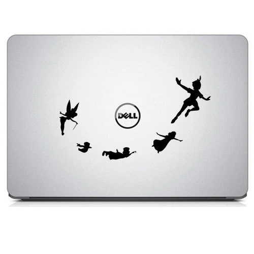 Peter Pan Flying Tinkerbell for Macbook Air/Pro Laptop Car Vinyl Decal Sticker - Image 3 of 4