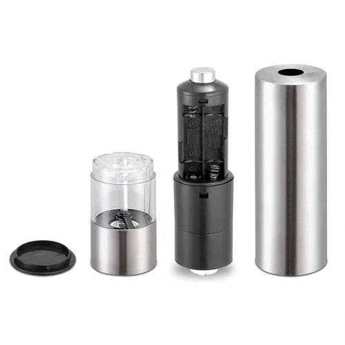 Electric Salt and Pepper Grinder Set, Automatic Gravity Salt & Pepper Grinder - Picture 5 of 16