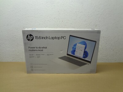 HP 15-fd0095wm 15.6'' Laptop, i5-1235U, 8GB RAM, 256GB SSD, Win11, Silver