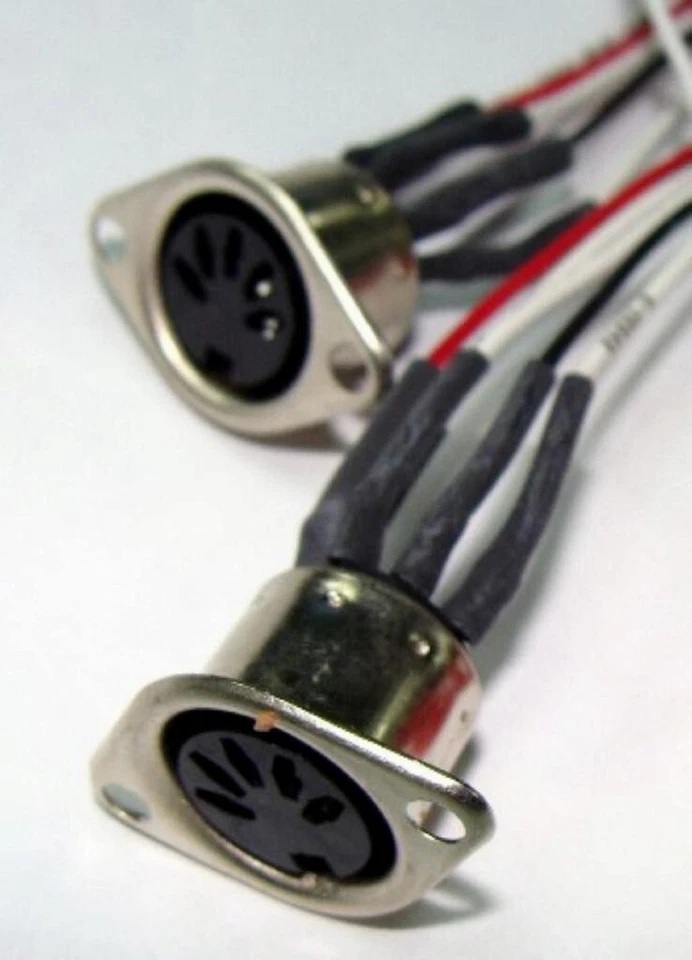 LOT of 2 - CUI SD-50SN - Connector, Female 5 Pin Din to Female 5 Pin Header, New - Image 2 of 4