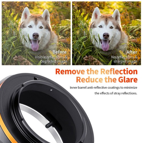 K&F CONCEPT FD-FX Canon FD Lens to Fuji Fujifilm FX XF X Mount Camera Adapter - Picture 3 of 6