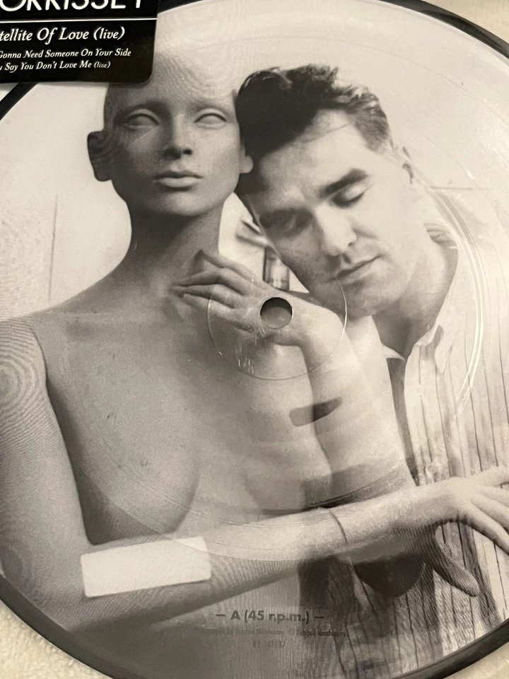 Morrissey - Satellite Of Love Live (RARE 7" Picture Disc) New Sealed - Image 4 of 4