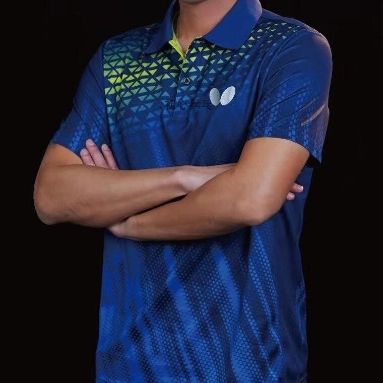 Prendas para el torso deportivas para adultos y niños Ropa deportiva Ropa de bádminton Tenis de mesa Camisetas Foto 2 de 4