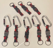 (8) CORNNUTS Keychain/Carabiner Lot Corn Nuts