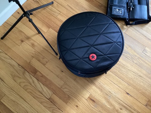 Pearl BEGINNER Set batteria rullante sensibile con guscio in acciaio personalizzato 14 x 5,5 - Foto 6 di 7