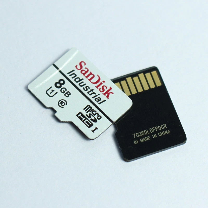 100x SanDisk 8GB Industrial MicroSD Class10 Memory Card TF SDHC +Adapter Genuine - Image 3 of 4