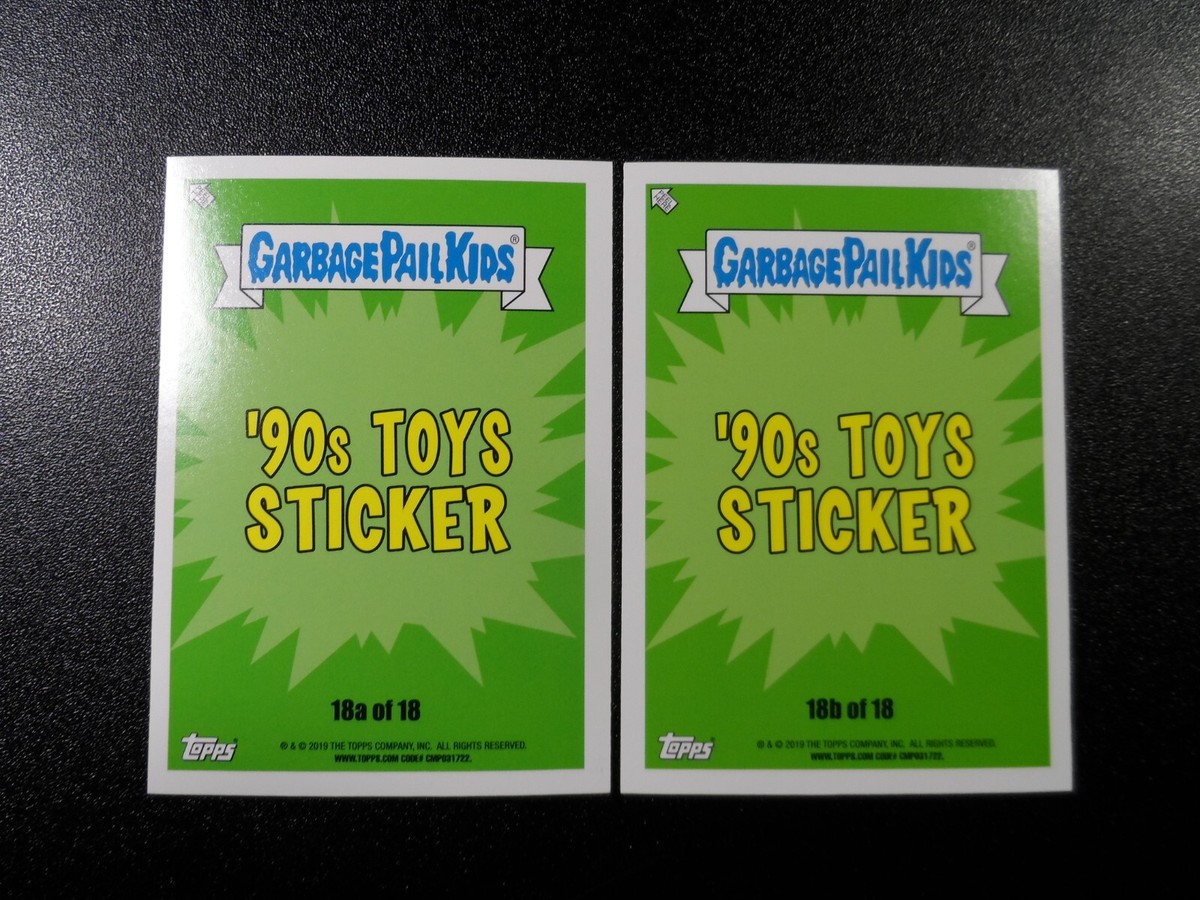 Sesame Street Tickle Me Elmo Spoof 2 Card Set Garbage Pail Kids | eBay