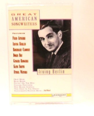 Great American Songwriters by Irving Berlin-Cassette, Oct-1994-Tested