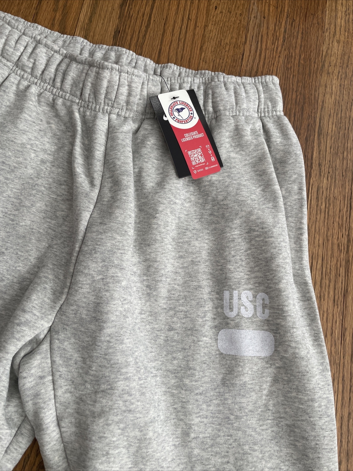 Nike Sportswear USC TROJANS Club Fleece Joggers Sweatpants Heather Grey