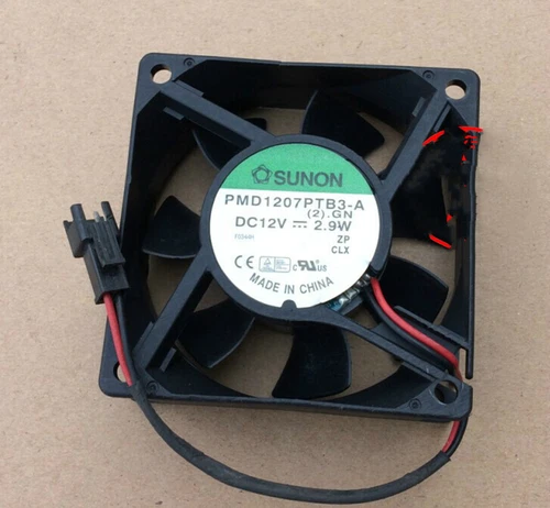 Inverter Silent Cooling Fan PMD1207PTB3-A 12V 2,9 W 7 CM - Afbeelding 1 van 1