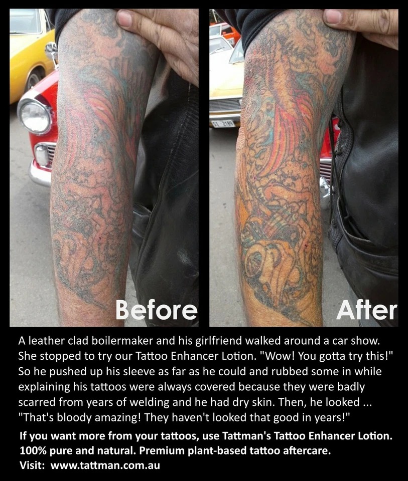 Tattoo Aftercare Cream 100ml. Cream For Tattoo’s. Premium Australian Tattoo Care - image 3 of 4