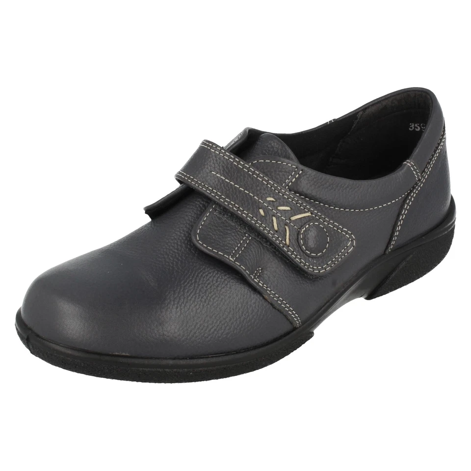 Ladies Leather Wide Fitting Easy B Shoes : Healey - Slight factory seconds - Image 4 of 4