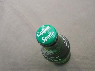 sprite soda BOTTLE middle east