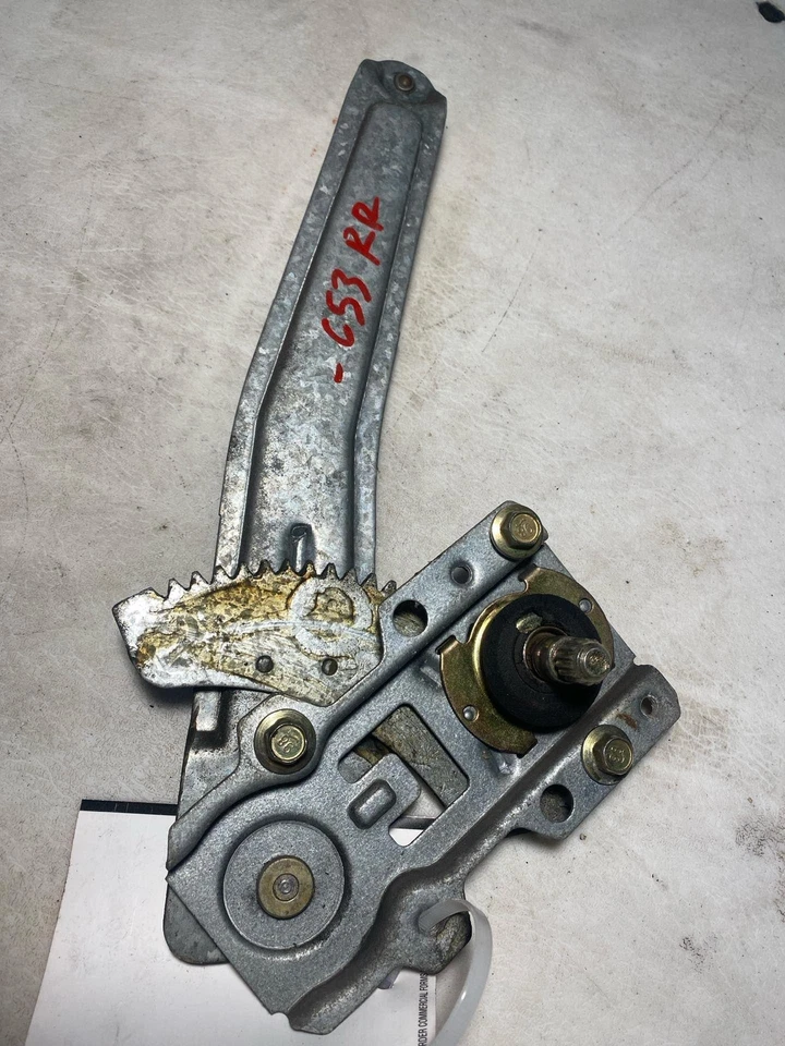 Ford Escort LX 1991-2002 puerta trasera regulador ventana pasajero derecho manual diestro Foto 2 de 4