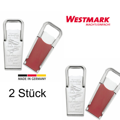 2 Flaschenöffner Falschenverschließer »Hermetus« 3 in 1 Monopol Edition Westmark