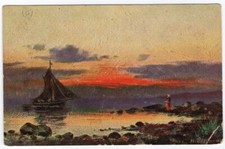 Seapost Marineship Post 79 Beautiful Card (BA6592)