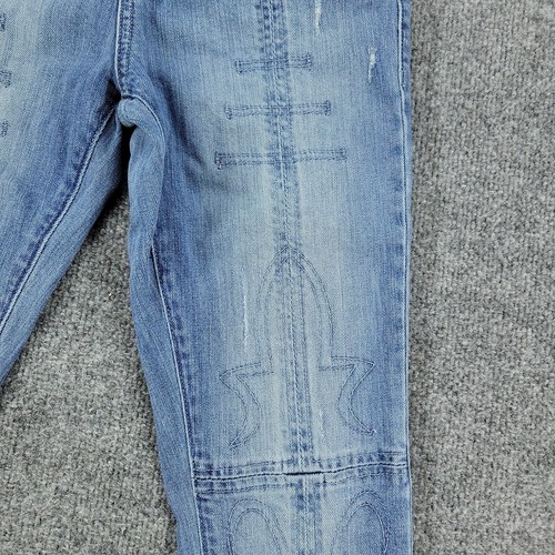 Artisan De Luxe Jeans Women Size 26 Blue Skinny Denim Distressed Mid Rise Adult - 第 4/12 張圖片