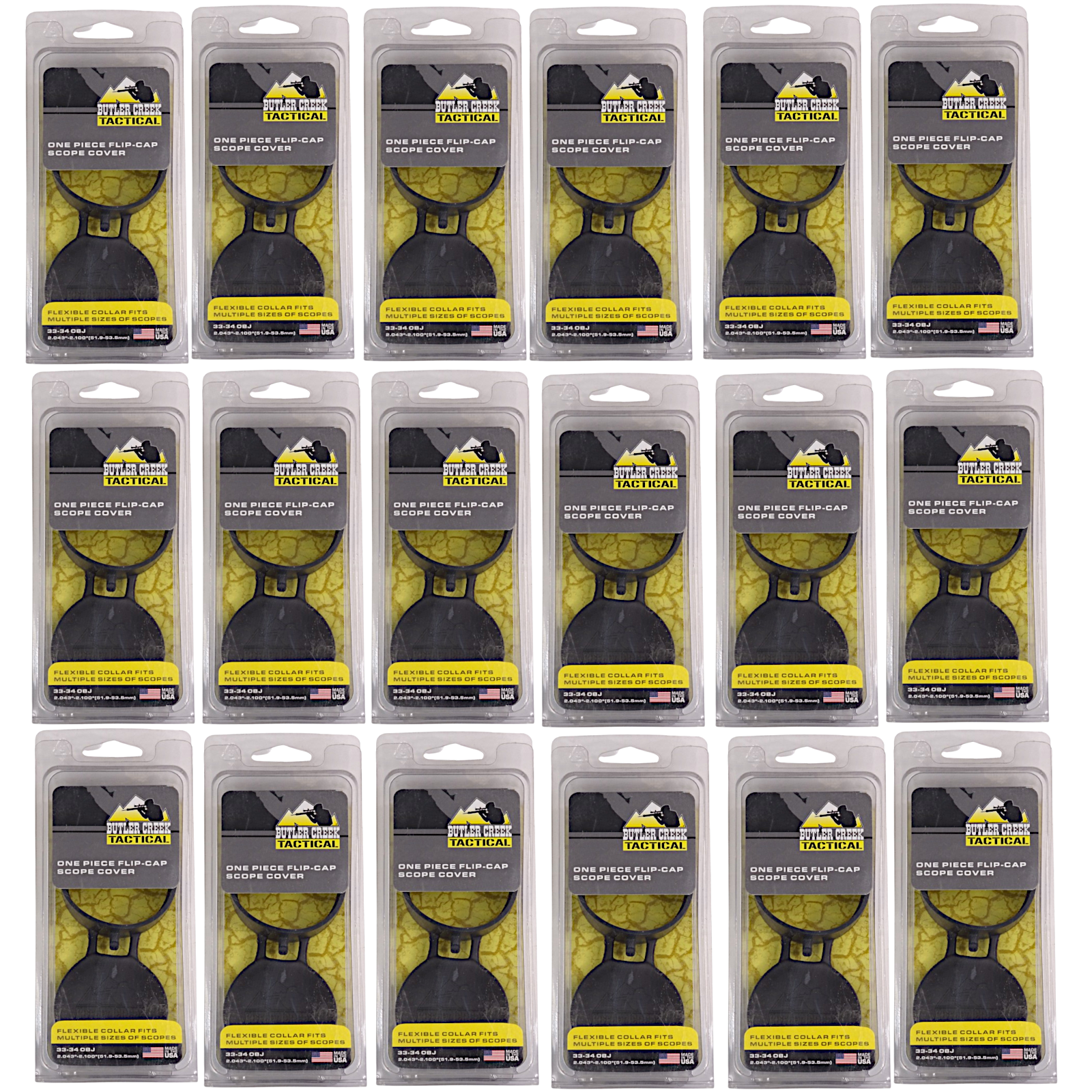 18 Butler Creek 43334 Tactical Riflescope Rifle Scope Cover Objective Size 33-34